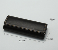 Boîte de rangement à couvercle rabattable pour étui à lunettes de soleil en PU, étui à lunettes de soleil tendance 2026, étuis à lunettes de luxe, emballage personnalisé, boîte carrée