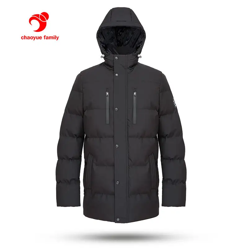 2022 New Fashion Men Waterproof Men's Puffer Jackets 100% Polyester Padded Jacket Winter Hooded Coat
