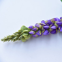 Realistiche paarse bloemen, enkelvoudige steel, zijden lupin, 82cm, Moederdag, Pasen, Kerstmis, bloemstuk voor bruiloft, huisdecoratie