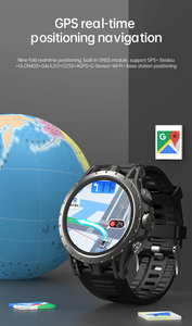 Valdus 1.43 Inch 4G Android 8.1 Di Động AMOLED Màn Hình Tròn Smartwatch Hỗ Trợ Wifi <span class=keywords><strong>GPS</strong></span> 200W Duy Nhất Máy Ảnh VG54 Thông Minh Đồng Hồ - Product Image 3