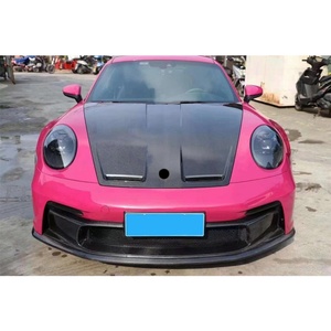 2020-2024 Car Modification Upgraded Body Kits 992 Carbon Fiber <b>Hood</b> Front Bumper and <b>Engine</b> <b>Hood</b> New Condition for 911 - Product Image 4