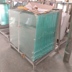 욕실 주방용 식탁 가구용 유리 공장 직접 8mm 울트라 화이트 투명 강화 유리 - Product Image 3