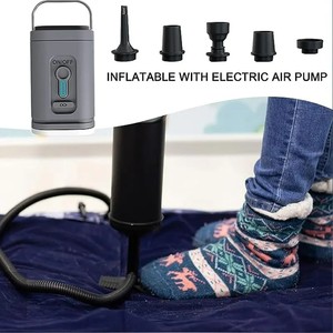 Mini Bomba de Aire Eléctrica Recargable por USB con Linterna de Camping para Colchón Inflable/Colchoneta/Cama de Aire - Product Image 5