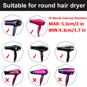 ที่ติดเครื่องเป่าผมยางทนทานแบบสากล,เครื่องกระจายกลิ่นสำหรับผมหยิกเครื่องเป่าเครื่องเป่าผม - Product Image 5