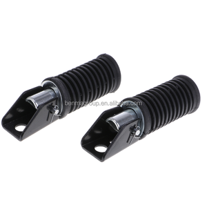 HF Benma <span class=keywords><strong>Precio</strong></span> barato Piezas de motocicleta Reposapiés de goma para motocicleta Posa Pies Traseros para GN125 GS125 GS GN 125 125cc - Product Image 6