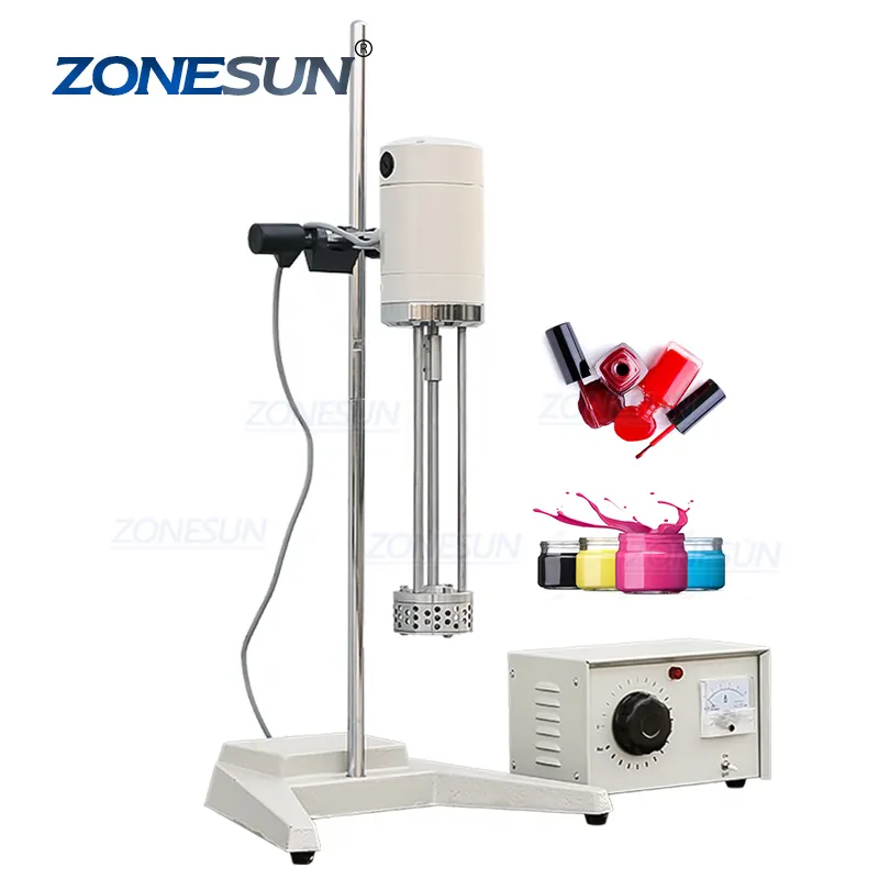 Zonesun ZS-J300 Cosmetica Onmengbare Vloeibare Colloïden Emulsie Vinaigrettes Gehomogeniseerde Melk Snijvloeistof Emulgator Mixer