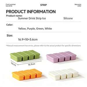 Moules en silicone de qualité alimentaire : 85 ml, grandes portions pour purée de bébé, glaçons, snacks cuits à la vapeur et friandises congelées - Product Image 6