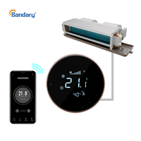 Bandary 220v 24volt 0-10v réglable, radiateur de chauffage au sol, bobine de ventilateur, thermostat intelligent wifi programmable intelligent RS485 modbus