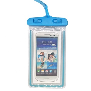 Mang nhãn hiệu không thấm nước PVC điện thoại Pouch túi an toàn và phong cách cho kỳ nghỉ hè Dark điện thoại di động Trường hợp khuyến mại Quà Tặng Logo - Product Image 3