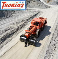 Niveleuse souterraine pour voies étroites TXPD-1 avec boîte de vitesses et PLC pour l'entretien des mines