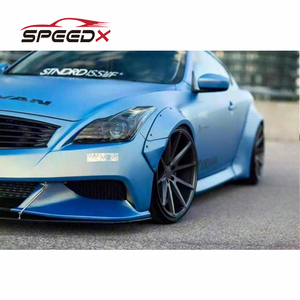 ل <span class=keywords><strong>Infiniti</strong></span> <span class=keywords><strong>G37</strong></span> كوبيه LB مجموعة جسم مصد أمامي واسع <span class=keywords><strong>G37</strong></span> كوبيه كربون مصد أمامي عريض شفة أمامية - Product Image 2