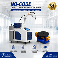 Robot de Soldadura Colaborativo Automático CE con Posicionador, Máquina de Soldadura MIG de 350A 500A para Acero, Acero Inoxidable y Aluminio