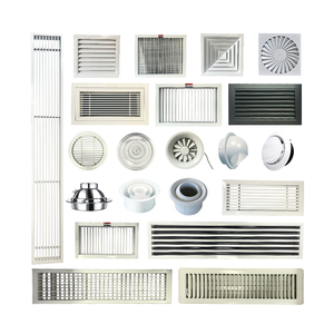 Diffuseur d'air HVAC de haute qualité, grille d'aération, grille d'évacuation d'air, fourni directement par l'usine - Product Image 1