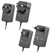 ESann DC12V 3A 36W Netzteil Adapter AC 100-240V Kurzschluss-Schutz EU-Stecker 4,92ft DC-Buchse