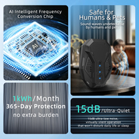 Répulsif à ultrasons professionnel OEM/ODM pour souris et rats, avec puce intelligente IA et fréquence variable, certifié EPA CE, pour la vente en gros