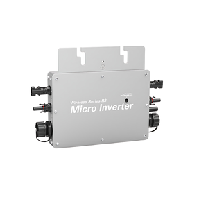 Neues 800W hoch effizientes sand gestrahltes Gehäuse aus Aluminium legierung IP65 Wasserdichtes 4-Kanal-MPPT-gesteuertes Mikro-Wechsel richter zubehör - Product Image 5