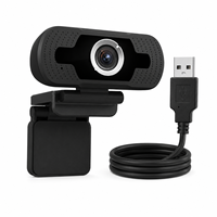 Cámara Web USB para Computadora, Plug-and-Play, 1080p, 30FPS, Venta al Por Mayor Directa de Fábrica, para Cursos en Línea, Videoconferencias para Estudiantes, Transmisiones en Vivo