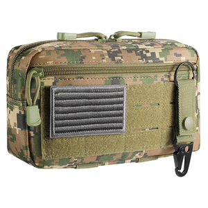 Kit de stockage d'urgence, pochette à outils EDC découpée au laser, sac antichoc, étui médical, coque rigide, pochettes modulaires horizontales - Product Image 1