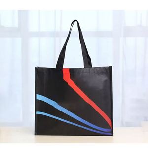 Sac de courses réutilisable, imperméable, écologique, en tissu non tissé, pour les courses - Product Image 1
