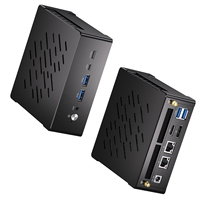 PC AI Kompak AMD Ryzen 8845HS 8945HS Mini PC Dengan Radeon 780M DDR5 Dual M.2 WiFi6e BT5.3 untuk Pengguna Workstation Kantor