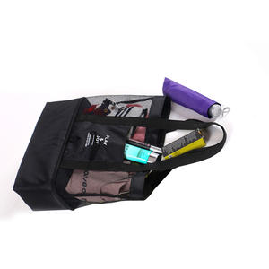 Sac de plage en maille personnalisé, fourre-tout avec 6 canettes isolées, sacs à vin plus frais, capacité de <span class=keywords><strong>21l</strong></span>, épicerie surdimensionnée, imperméable pour pique-nique - Product Image 6