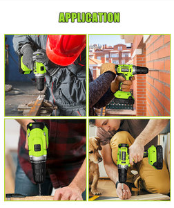 Perceuse électrique sans fil à mandrin sans clé 3/8 avec batterie de perceuse 20V et accessoires Support OEM personnalisable - Product Image 5