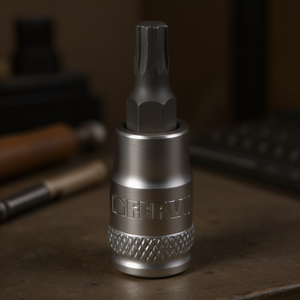 Douille Fervi avec insert XZN, adaptateur de tournevis Torx à entraînement 1/4 pouce - Product Image 3