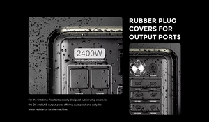 CTECHI 공장 직판 EU & US 플러그 2kWh 2048Wh 파워 스테이션 2400W 태양광 휴대용 파워 스테이션 (UPS MPPT 컨트롤러 포함) - Product Image 5