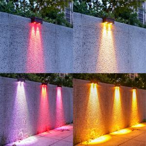 Lámpara de Pared LED Solar para Exteriores, Impermeable, para Terraza, Jardín, Valla, Pared Exterior - Product Image 5