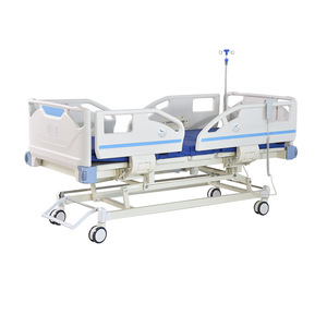 Electric Nursing <b>Bed</b> Three Function Five Lifting Sections With Remote Control For Elderly And <b>Disabled</b> Care - Product Image 2
