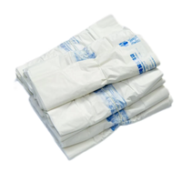 Sac T-shirt en amidon de maïs entièrement biodégradable et dégradable, impression en héliogravure, sac de courses en plastique écologique pour l'épicerie