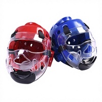 Équipement de protection de la tête pour adultes et enfants, personnalisable, unisexe, épaissi, pour le taekwondo et la boxe, avec casque d'autodéfense pour les arts martiaux