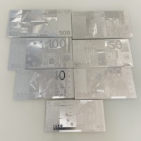 Billet de banque Argent Euro 500, cadeau du Nouvel An, jouet de casino, billet de banque personnalisé 100 Euro, Euro