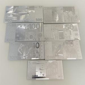 Billet de banque Argent Euro <span class=keywords><strong>500</strong></span>, cadeau du Nouvel An, jouet de casino, billet de banque personnalisé 100 Euro, Euro - Product Image 2