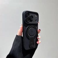 Coque de protection antichoc OEM d'usine avec support intégré et recharge sans fil pour Samsung Galaxy S25 Ultra S26 S24 S23 Plus
