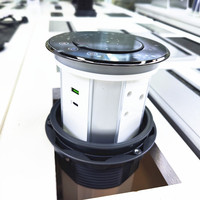 Afrique du Sud Prise de courant IP65 étanche Smart Wifi Cuisine électrique motorisée Pop Socket Vertical Wireless Tower Socket