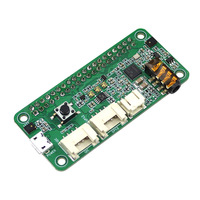 Placa de Expansión de Micrófono Dual Raspberry Pi 5/4B, ReSpeaker, Módulo de Audio de Reconocimiento de Voz de 2 Micrófonos