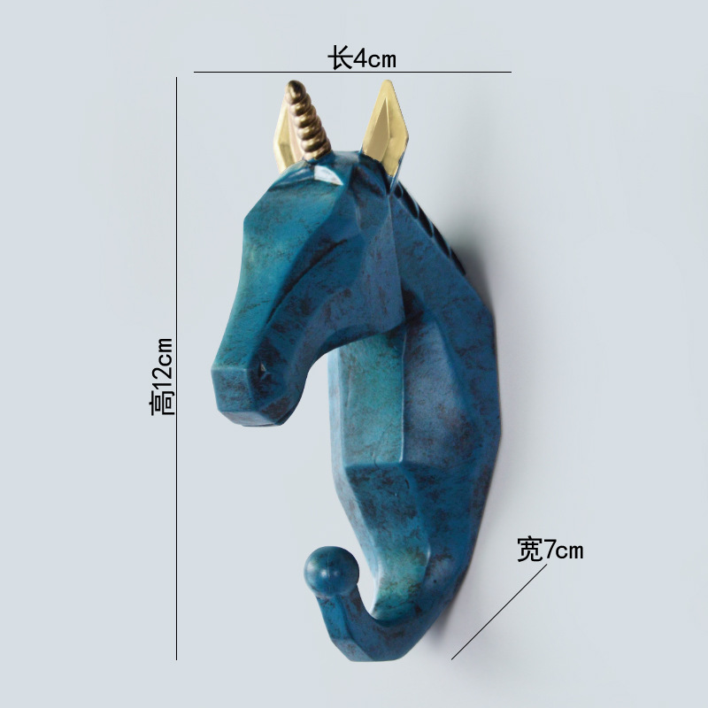 Bleu vintage (licorne)