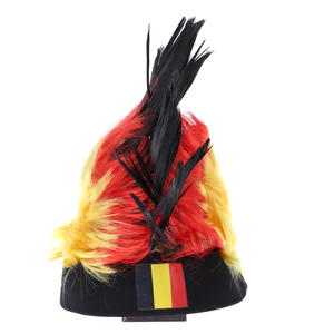 2026 Bán Buôn Biểu Tượng Tùy Chỉnh Bỉ Đội Bóng Đá Fan Phụ Kiện Bóng Đá Thể Thao Sự Kiện Sản Phẩm Trò Chơi Người Hâm Mộ Món Quà Tóc Giả Hat Kit - Product Image 5