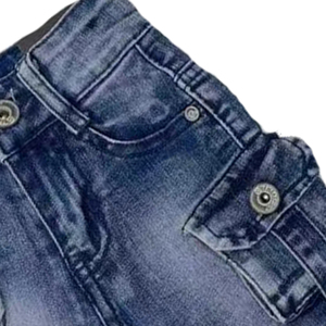 Nouveauté été 2025 : <span class=keywords><strong>Short</strong></span> en <span class=keywords><strong>jean</strong></span> décontracté pour garçon, style américain, multi-poches, avec effet déchiré, coupe droite - Product Image 5