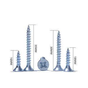 Vis pour cloisons sèches, tête en bugle, 16-110 mm, galvanisé, Pozidriv, filetage fin, auto-perceuses, fabriqué en Chine - Product Image 1