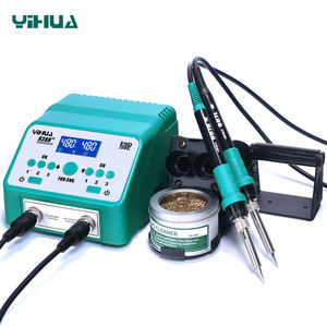 Estación de Soldadura Digital LCD Multifuncional YIHUA 938D+ Versión Mejorada 60W 45W con Soldador Dual sin Plomo - Product Image 4