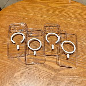 Custodia Anti-Ingiallimento in PC da 1,2 mm per <span class=keywords><strong>iPhone</strong></span> 17 Pro Max, <span class=keywords><strong>Accessori</strong></span> per Telefoni Cellulari, <span class=keywords><strong>Cover</strong></span> Trasparente con Ricarica Wireless per <span class=keywords><strong>iPhone</strong></span> - Product Image 6