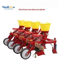 Semoir de précision pour maïs tracté par tracteur 50 CV, équipement agricole de semis, performance fiable pour la tâche de semis de maïs en ferme