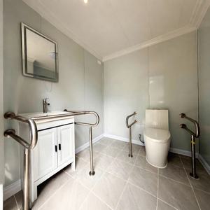 이벤트에 공공 및 개인 욕실 시설을 위한 샌드위치 패널이있는 현대 미국식 휴대용 용기 화장실 - Product Image 3