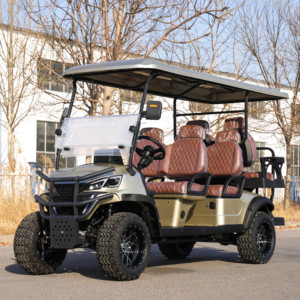 Carrito de <span class=keywords><strong>golf</strong></span> eléctrico chino de 6 plazas a la venta 72V de litio personalizado cómodo 6 asientos carritos de <span class=keywords><strong>golf</strong></span> eléctricos - Product Image 3