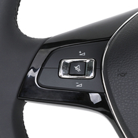 Volant en cuir personnalisé pour Volkswagen VW Glof 5 6 7 MK7 Polo GTI Passat B8 CC Tiguan Jetta Arteon Variant Vento T-Roc
