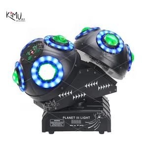 Party Club Stage Double Arms Spider Beam Laser Party Light fascio rotante luce Laser rossa effetto matrimonio Led Dj Light