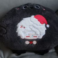 Amour et Deepspace jeu dessin animé Sylus Qin Che cerise corbeau forme peluche Figure pendentif saint valentin cadeau