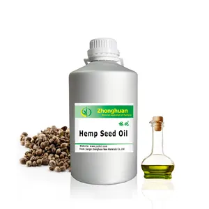 Spremitura a freddo Commestibile olio di semi di canapa con omega-6 e Omega-3